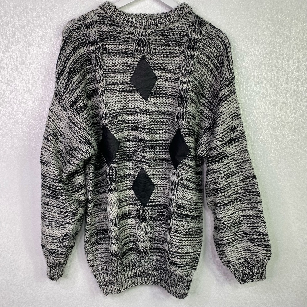 PACO Men’s Vintage Marled Pullover Sweater Size Medium